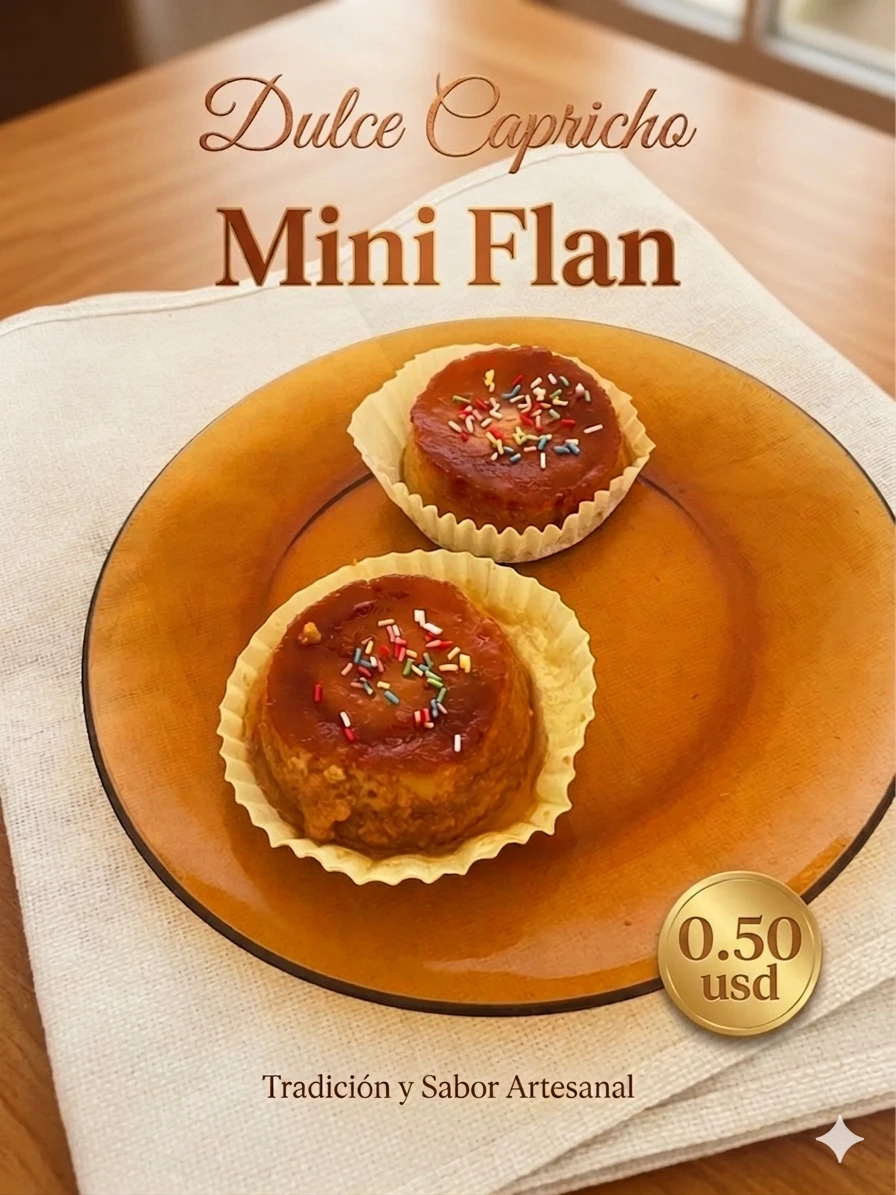 Mini Flan's foto | Caprichos Market |  BizneCubano