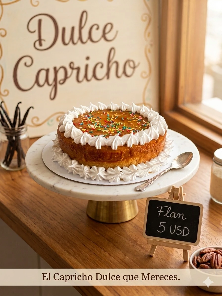 Flan Entero's foto | Caprichos Market |  BizneCubano